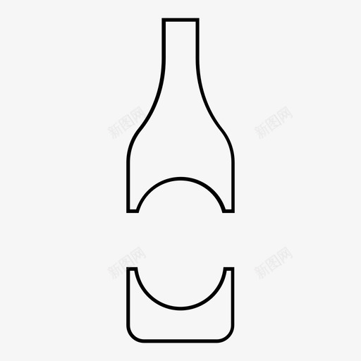 一瓶一瓶啤酒饮料图标svg_新图网 https://ixintu.com 一瓶 一瓶啤酒饮料