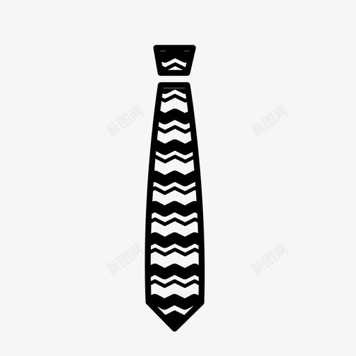 领带衣服绅士图标svg_新图网 https://ixintu.com 条纹 绅士 衣服 西装 领带