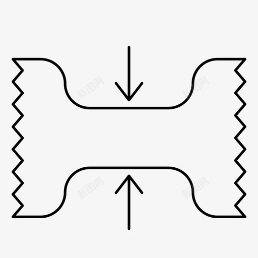 薄测量条状图标svg_新图网 https://ixintu.com 体积 厚度 宽度 条状 测量 薄