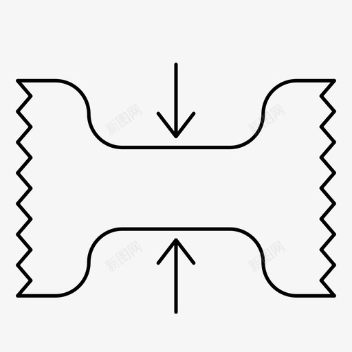 薄测量条状图标svg_新图网 https://ixintu.com 体积 厚度 宽度 条状 测量 薄