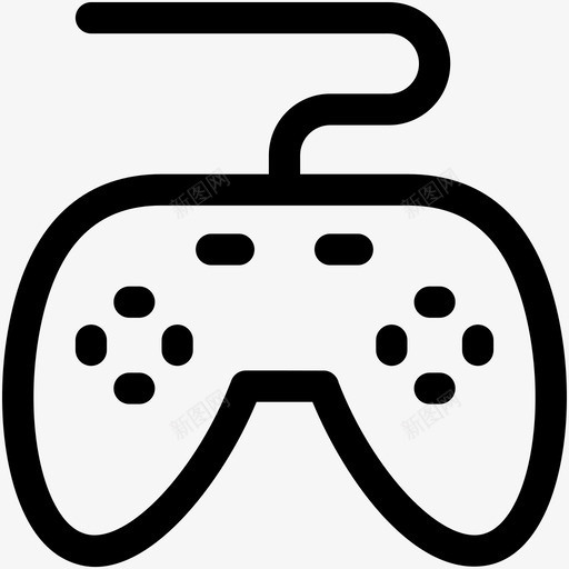 游戏板控制板游戏控制台图标svg_新图网 https://ixintu.com 控制板 游戏控制台 游戏控制器 游戏板 电子图标集