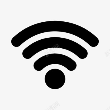 全wifi互联网信号图标图标