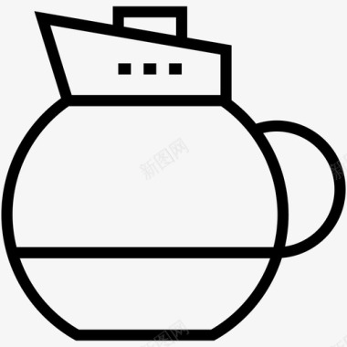 咖啡壶1水壶图标图标