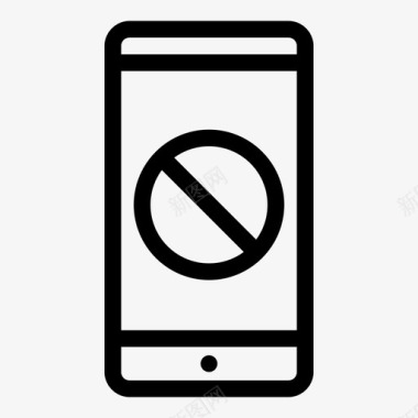 手机被阻止手机iphone图标图标