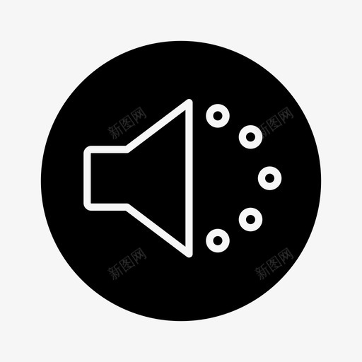 音量控制音乐打开声音图标svg_新图网 https://ixintu.com 声音 声音打开 声音控制 音乐打开 音量控制