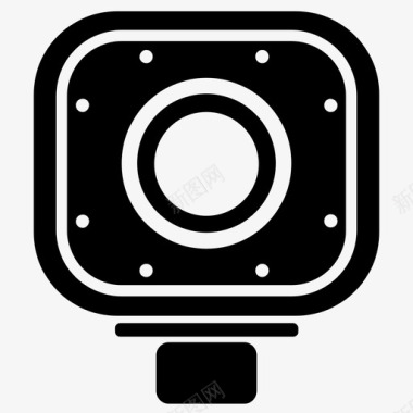 摄像机动作摄像机gopro图标图标