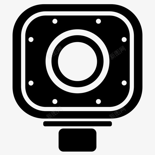 摄像机动作摄像机gopro图标svg_新图网 https://ixintu.com gopro 动作摄像机 唱片 摄像机 运动
