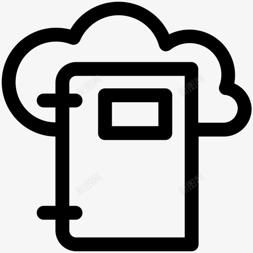 天空文档云计算数字存储图标svg_新图网 https://ixintu.com 云计算 云计算可爱的图标 在线文档 在线笔记 天空文档 数字存储