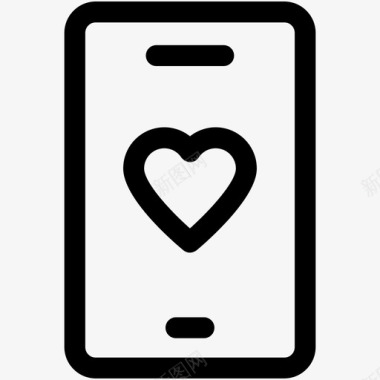 爱情短信爱心爱情聊天图标图标