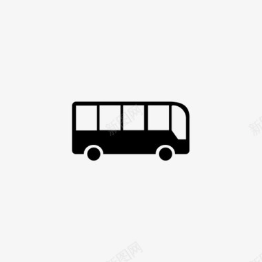 公交校车图标图标
