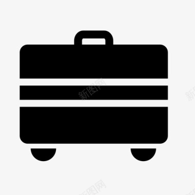 旅行箱行李假日图标图标