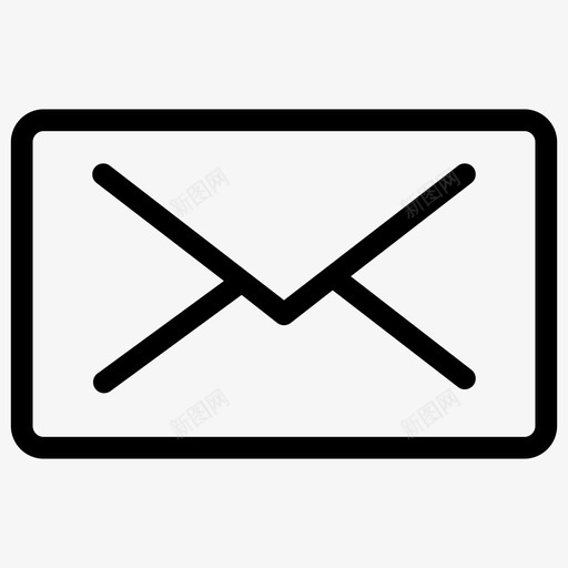邮件电子邮件消息图标svg_新图网 https://ixintu.com crafticons商务套餐 消息 电子邮件 短信 邮件