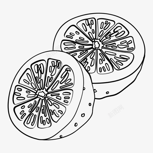 葡萄柚风味调味图标svg_新图网 https://ixintu.com 水果和蔬菜概述 葡萄柚 葡萄柚汁 调味 风味
