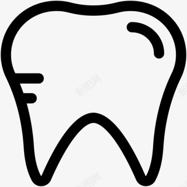 最新的牙齿健康的牙齿最新的科技图标图标
