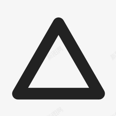 三角形箭头按钮图标图标