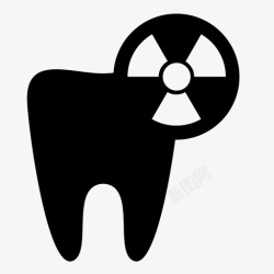 牙齿照片牙科x光牙科护理牙医图标高清图片