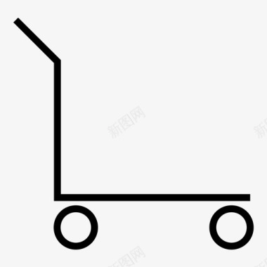 空购物车购物车商业图标图标