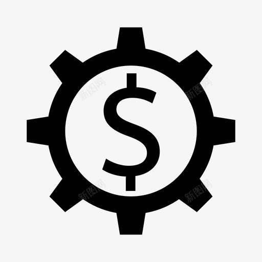 货币设置美元配置装备图标svg_新图网 https://ixintu.com 装备 货币 货币设置美元 配置 金融元素