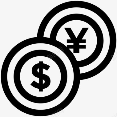 货币现金美元图标图标