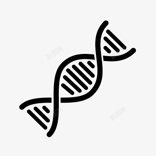 dnadna螺旋基因图标svg_新图网 https://ixintu.com dna dna螺旋 基因 基因组 科学