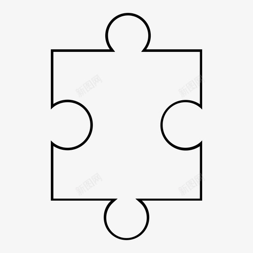 拼图块游戏谜题图标svg_新图网 https://ixintu.com 拼图块 游戏 游戏谜题排列 谜题