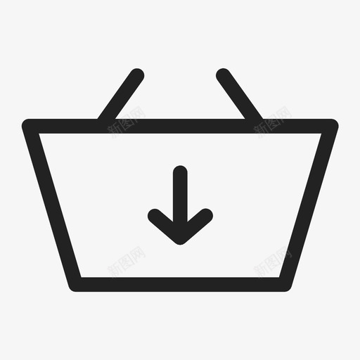 添加到购物篮购买商品图标svg_新图网 https://ixintu.com 商品 添加到购物篮 购买 购物