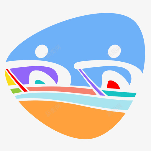 划船奥运会里约热内卢图标svg_新图网 https://ixintu.com 划船 奥运会 里约热内卢