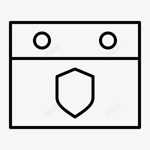 安全日历事件日程表月历图标svg_新图网 https://ixintu.com 事件日程表 任务提醒 安全日历 屏蔽 挂历 日历 月历