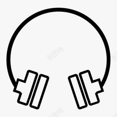 耳机音频乐器图标图标