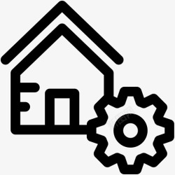房屋修理房屋买卖齿轮建筑图标高清图片