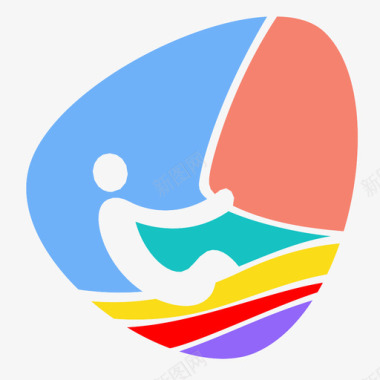 帆船奥运会里约热内卢图标图标