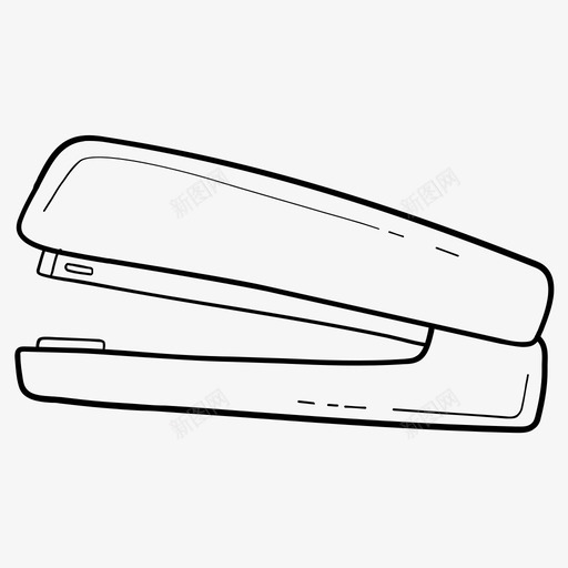 订书机书桌办公室图标svg_新图网 https://ixintu.com 书桌 办公室 办公用品 工具 订书机