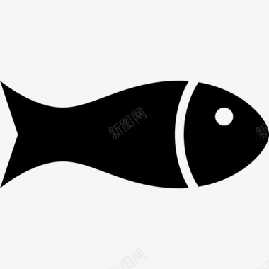鱼食物蛋白质图标图标
