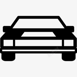 黑斑羚黑斑羚车头运输汽车图标高清图片