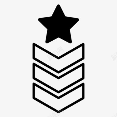 军衔符号军徽图标图标