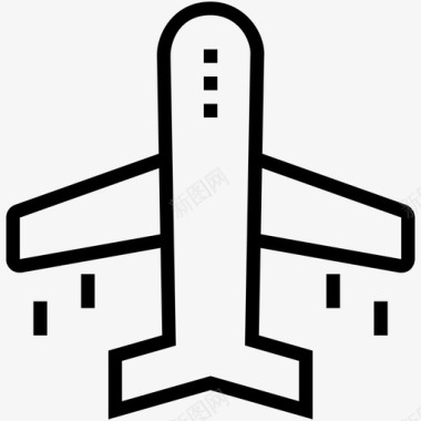飞机机票飞行员图标图标
