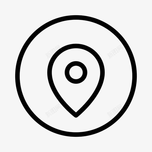 地图谷歌地图位置图标svg_新图网 https://ixintu.com 位置 地图 密码 苹果地图 谷歌地图 驱动器位置