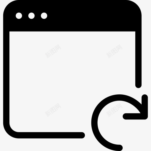 重新加载页面应用程序箭头图标svg_新图网 https://ixintu.com web windows和应用程序实心图标 刷新 应用程序 箭头 重新加载页面