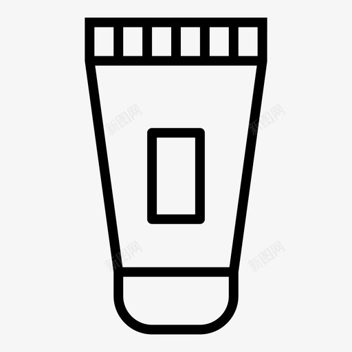挤压容器瓶子乳液图标svg_新图网 https://ixintu.com 乳液 化妆品 挤压容器 瓶子