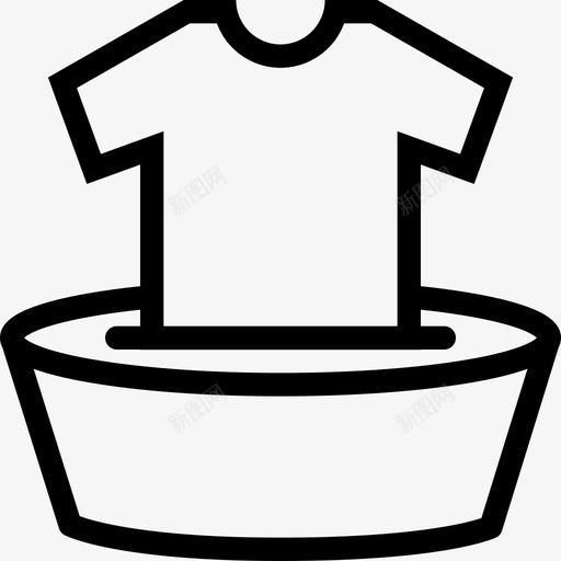 洗衣清洁专业图标svg_新图网 https://ixintu.com 专业 工作 服务 洗衣 浴缸 清洁 辛苦工作概述