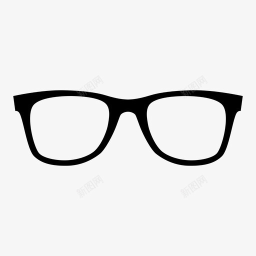 眼镜古典眼镜阅读图标svg_新图网 https://ixintu.com 古典眼镜 太阳镜 眼镜 配件 阅读