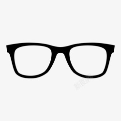 古典配件眼镜古典眼镜阅读图标高清图片
