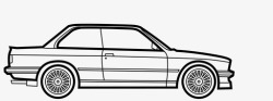 宝马3系宝马3系第二代汽车宝马3系图标高清图片
