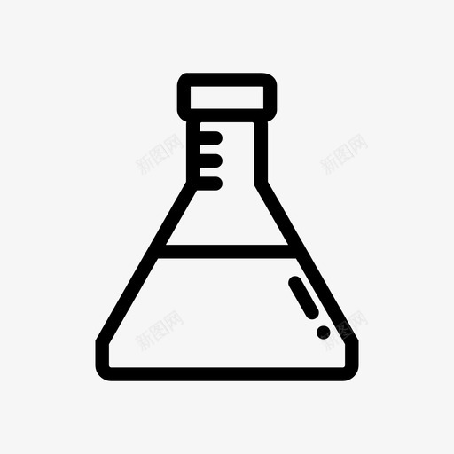 erlenmeyer烧瓶实验学校图标svg_新图网 https://ixintu.com erlenmeyer烧瓶 学校 实验 教育 科学