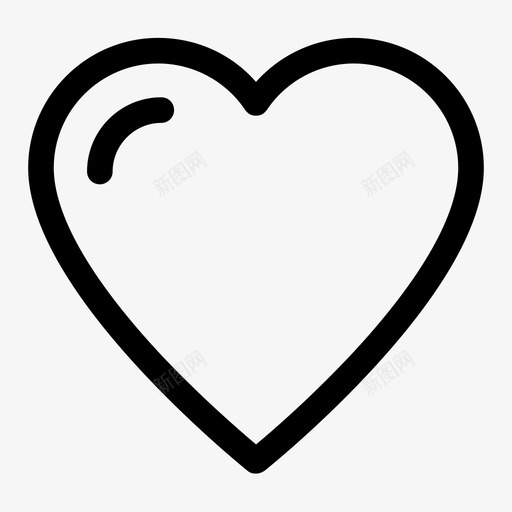 心脏健康心形图标svg_新图网 https://ixintu.com 健康 心形 心形收藏 心脏 情人节 浪漫 爱情
