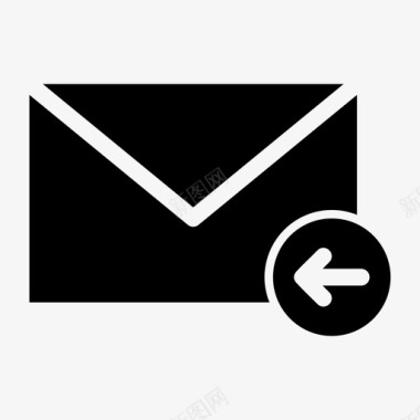 上一封电子邮件支票邮件信件图标图标