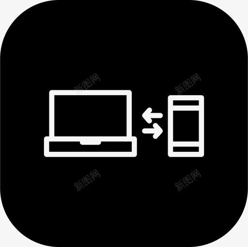 传输计算机连接图标svg_新图网 https://ixintu.com 传输 同步 移动 网络 联网和共享瓦片的区别 计算机 连接