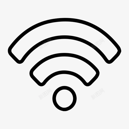 无信号互联网音量图标svg_新图网 https://ixintu.com wifi wifi状态 互联网 无信号 无线 音量