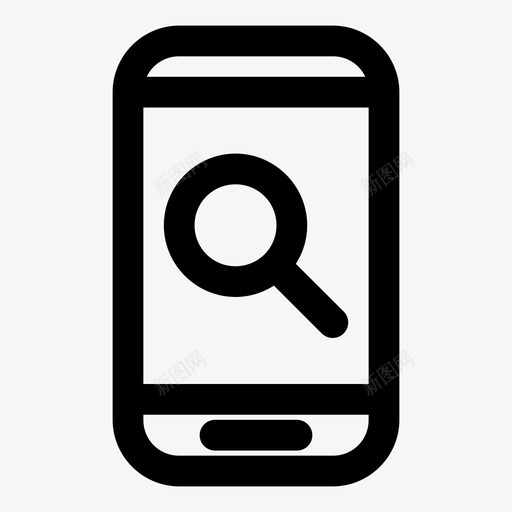 查找智能手机手机设备图标svg_新图网 https://ixintu.com 手机 查找 查找智能手机 移动电话 设备 通知