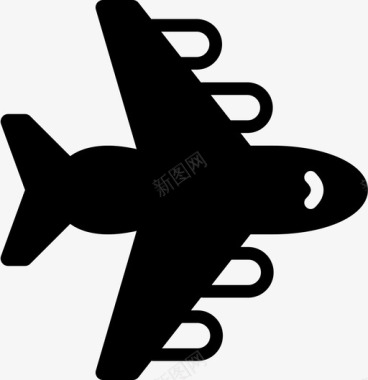 飞机运输工具汽车图标图标